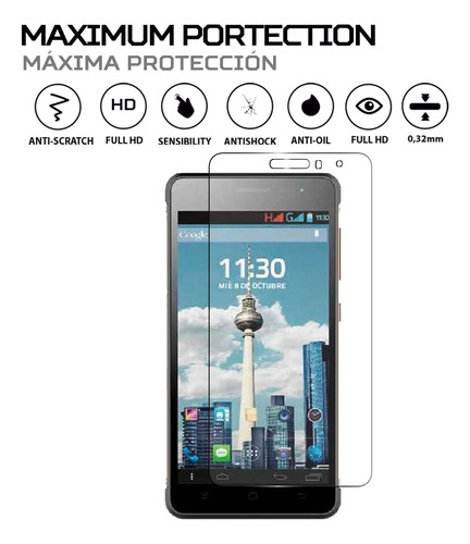 Protector Pantalla Antishock Para Hisense King Kong G610