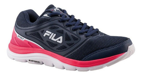 Tênis Fila Spirit W Feminino - Marinho E Rosa
