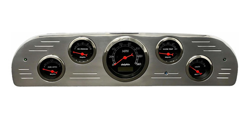 Dolphin Gauge Ford Camion Calibre Panel Cluster Negro