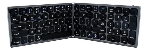Ts Teclado Inalámbrico Plegable Bt Teclado Portátil Tamaño