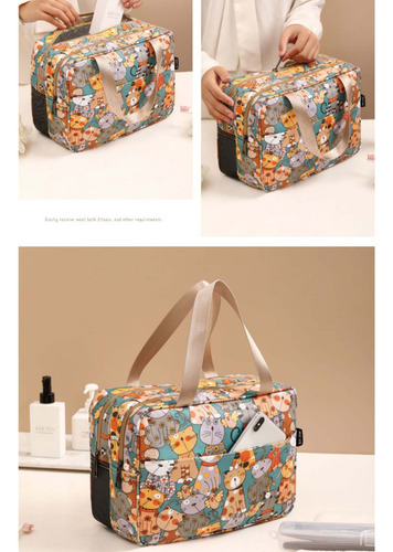 Bolsa De Cosméticos J Bolsa De Maquiagem De Viagem Portátil