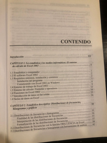 Estadística Aplicada A Través De Excel - César Pérez (Usado)