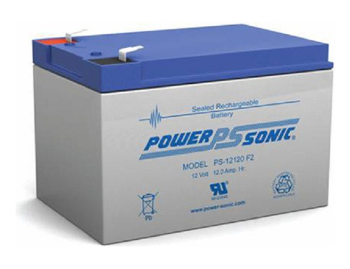 Ps12120 Bateria Recargable 12v/12ah Powersonic