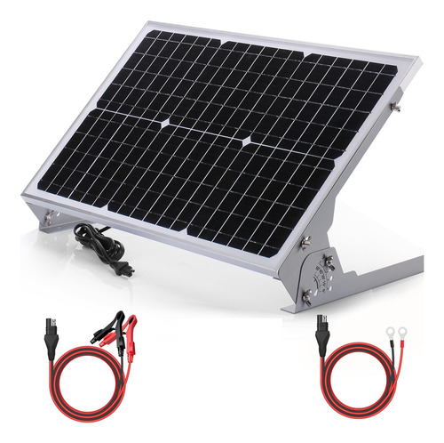 Cargador De Batería Solar De 30w 12v Con Controlador Mppt