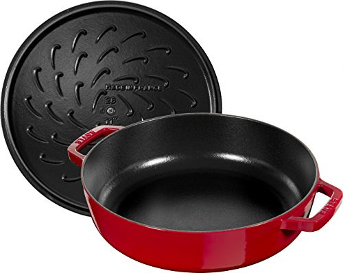 Asador Staub 40511-474-0 Con Chistera, 28 Cm, Hierro Fundido