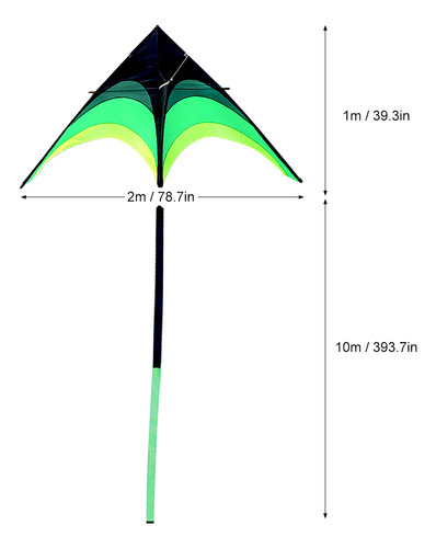 Cometa Grande Para Adultos Y Adultos: Perfecta Para Aventura