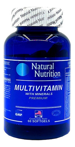 Multivitamin With Minerals X60 - Unidad a $750