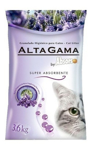 Pack 6 Un. Piedras Absorbentes Altagama Lavanda Gato 3.6 Kg