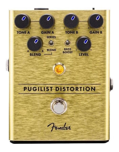 Fender Pedal Pugilist Distortion, Dorado