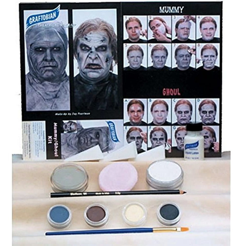 Graftobian Professional Mummy / Ghoul Complete Kit De Maquil