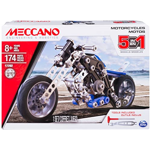 Erector, Juego De Construcción De Modelos 5 1: Motocic...