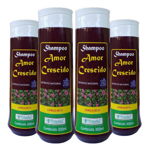 Shampoo Amor Crescido 300ml - Amazonas Aldeias