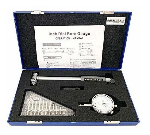 Accusizetools - 2 - 6 X 0,0001 Dial Bore Calibradores Set,