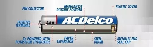 Bateria Alcalina Pilas Aaa 1.5v Lr03 Acdelco Tienda Chacaito