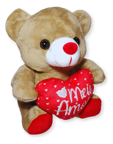 Ursinho Amor 16cm Fizzy Toys Presente Fofo E Romântico