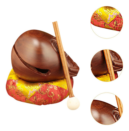 Instrumento De Percusión De Tambor De De Madera, 5 Pulgadas