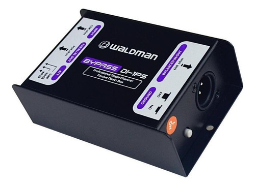 Kit 5 Directbox Waldman Passivo Di-1ps Guitarra Violão Baixo
