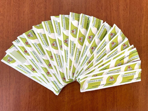 500 Abaixador De Língua Palitão Embalado 1 A 1 P/ Uso Médico