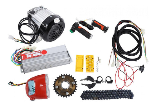 Kit De Motor Sem Escova 800w 48v Dc, Triciclo Elétrico, Scoo