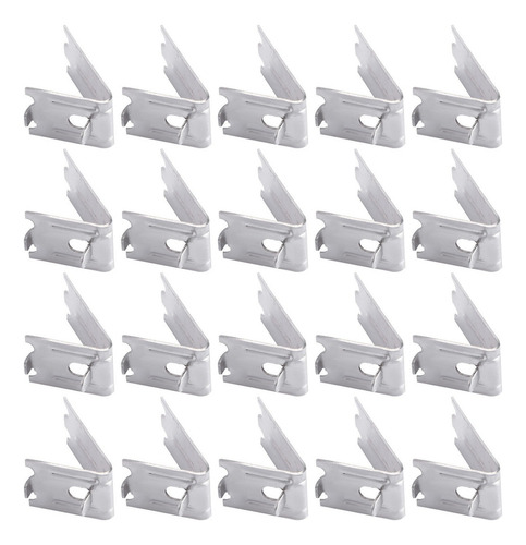 Soporte Para Estante Refrigerador De 20 Piezas, Gancho De Ac