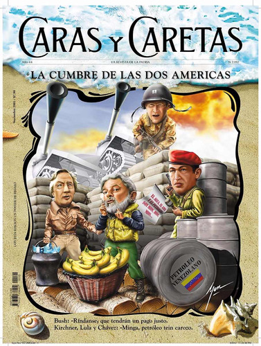Revista Caras Y Caretas. Noviembre 2007 Nº 2192