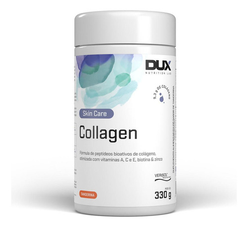 Collagen Verisol Hidrolisado Dux Nutrition Tangerina - 330g