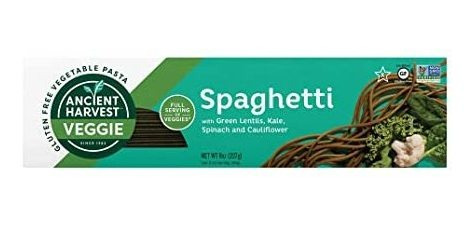 Antigua Cosecha Sin Gluten Veggie Pasta, Espagueti 8 Oz, 6 C