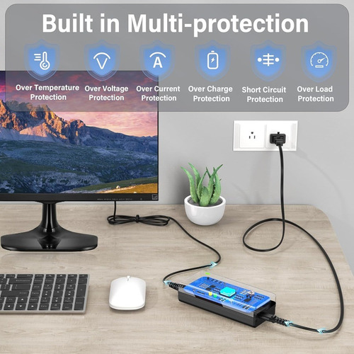 Cargador O Eliminador Para Pantalla O Monitor Lg 19v 1.3a