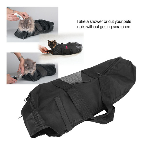 - Bolsa De Baño For El Aseo Del Gato, Sistema De Sujeción