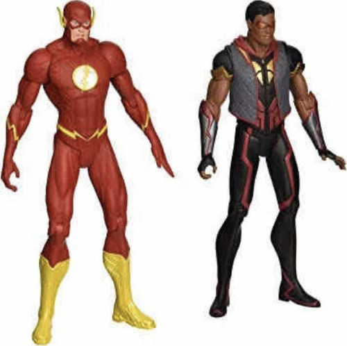 Two-pack The Flash & Vibe Dc Comics Justice League Sellado (Reacondicionado)