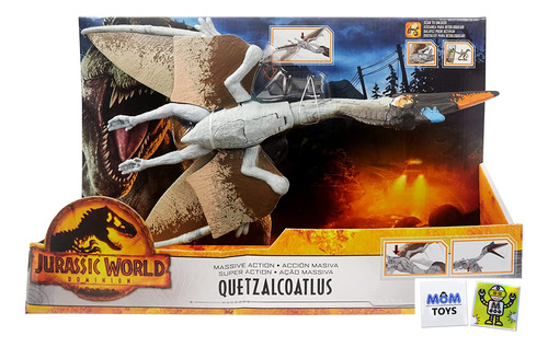 Jurassic World Quetzalcoatlus - Figura De Accin De Dinosauri