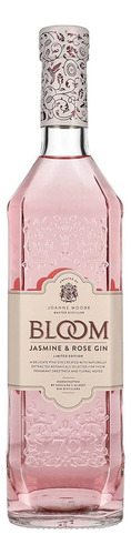 Pack De 4 Ginebra Bloom Jasmine & Rose 700 Ml