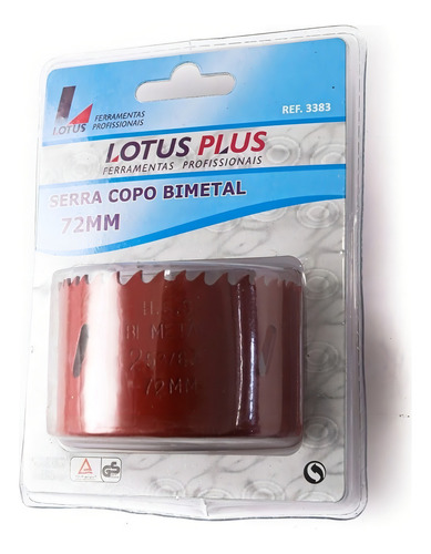 Serra Copo Bimetal 72mm 3383 Lotus