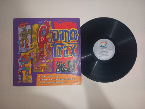 Lp Vinilo Dance Trax Varios Edicion Colombia 1993