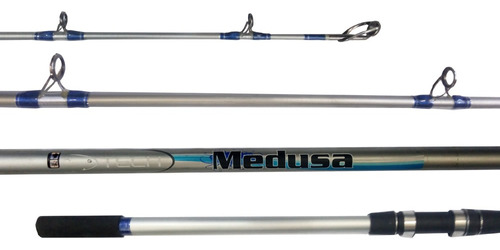 Caña Lance Rotativo Tech Tackle Medusa 380 2tr Grafito 