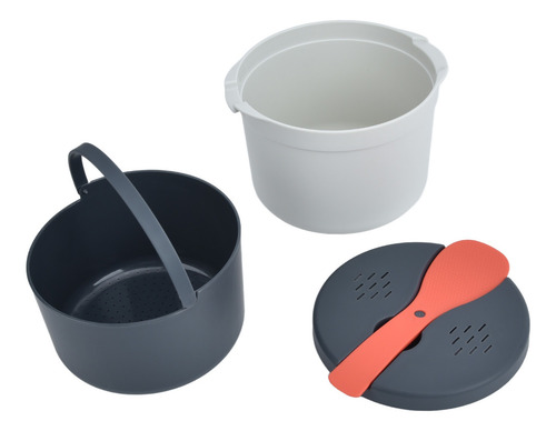 Máquina Para Hacer Arroz, Microondas, 2 Litros, Cuchara De M