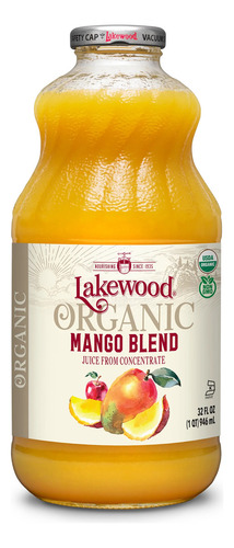Lakewood Organic Mango Juice 946ml