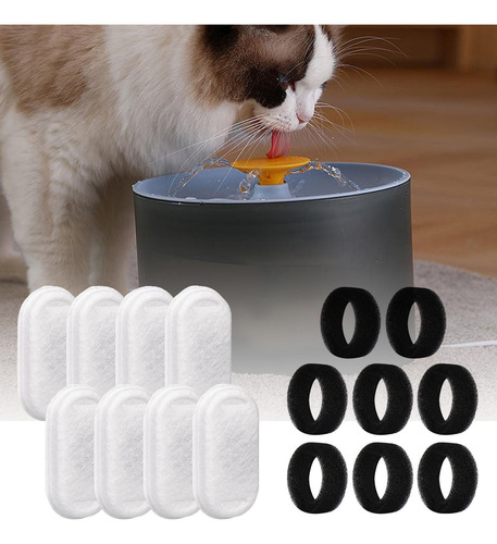 Filtro De Fuente De Agua Para Mascotas Filtros De Fuente De