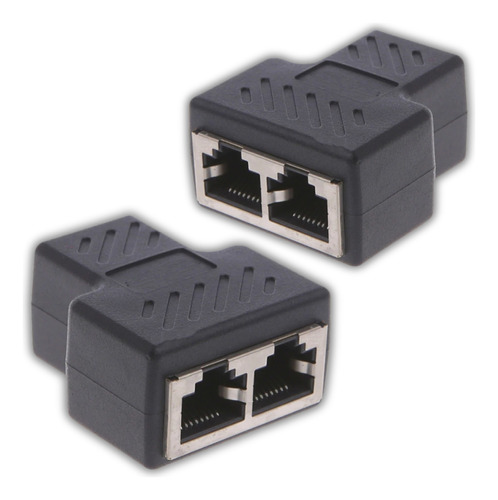 Duplicador De Saídas Cabo De Rede Rj45 Emenda Internet 1x2