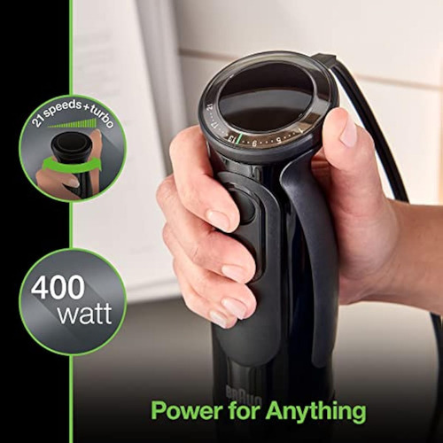 Braun Mq5025 Batidora De Mano Multiquick Vario,