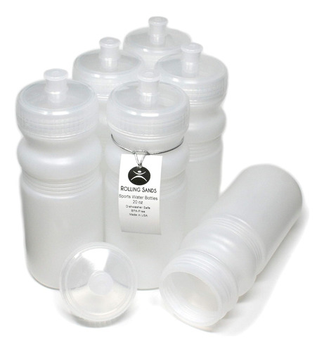 Paquete De 10 Botellas De Agua De Plástico Transparent...