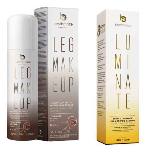 Leg Makeup Intensa  + Luminate - Loja Oficial Bestbronze