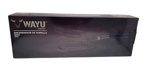 Imagen 3 de 4 de Encendedor Eléctrico Wayu De Parrilla Carbón Leña Bbq