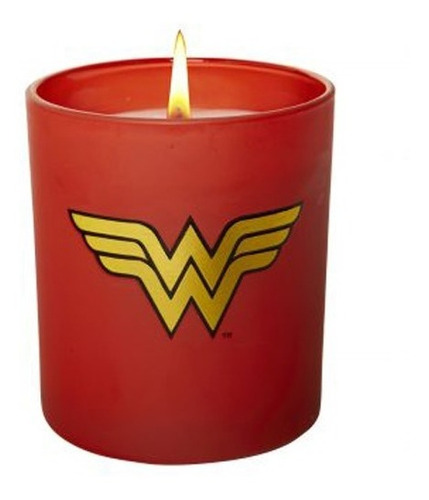 Vela  Dc Comics: Wonder Woman Incluye Vaso Colección