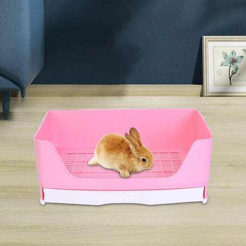 . Caja De Arena For Conejos, Inodoro Duradero For Mascotas