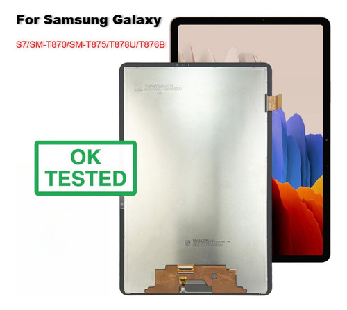 P0m Pantalla Táctil Lcd For Galaxy Tab S7 11 Sm-t870 T875