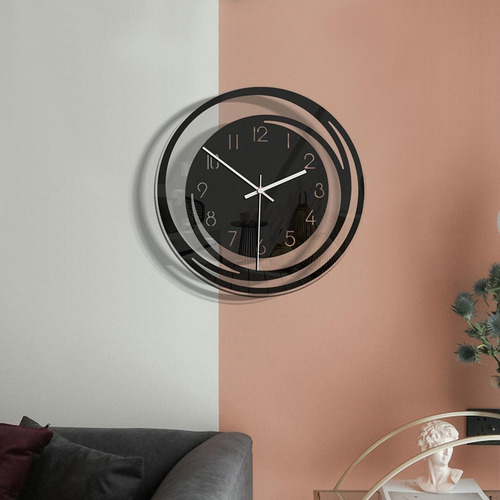 Reloj De Pared Silencioso Reloj De Pared De Acrílico De A