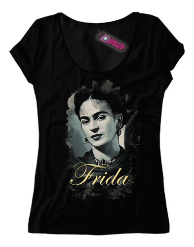 Remera Mujer Frida Kahlo Artista Pintora Activista Ca69 Dtg