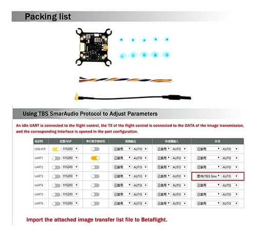 Sologood 5,8g 1w 48ch Vtx Fpv Transmisor Voltaje De Entrada