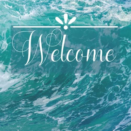 Welcome: A Visitor Guest Sign In Log Book For Vacation Rentals, Guest House, Bed & Breakfast, Beach House & More..., De Publication, Astra. Editorial Oem, Tapa Blanda En Inglés